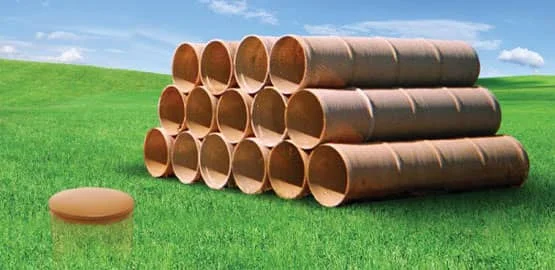 Fiberglass water well casing