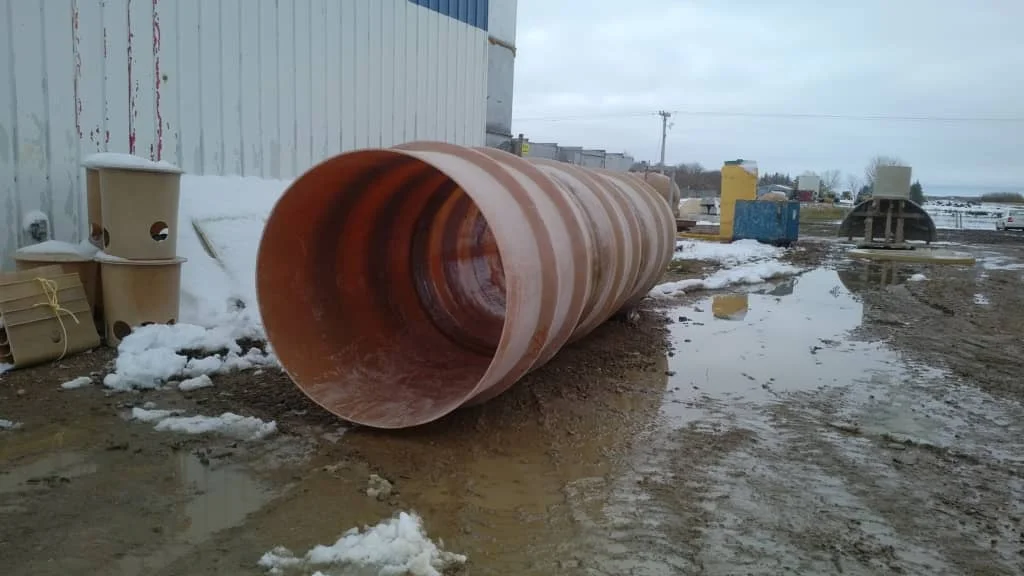 4'D x 18'L Fiberglass Cribbing