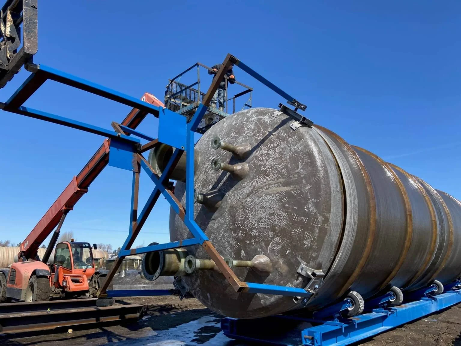 Repairing a Fibreglass Septic Tank